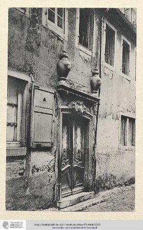 Altstadtdurchbruch, Langegasse, Haus Nr. 39 (vor 1905) (42).