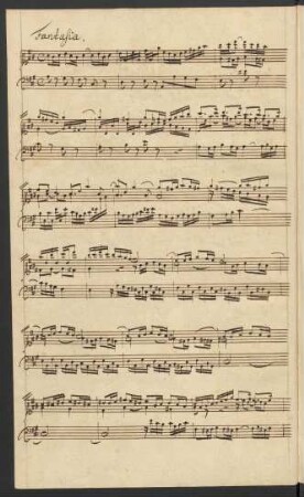 Sinfonien; cemb; A-Dur; BWV 798