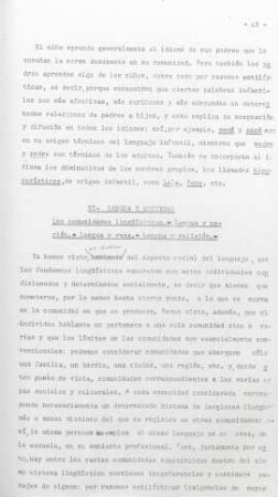 45-53, VI – Lengua y sociedad