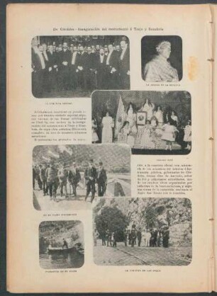 De Córdoba - Inauguración del monumento á Trejo y Sanabria