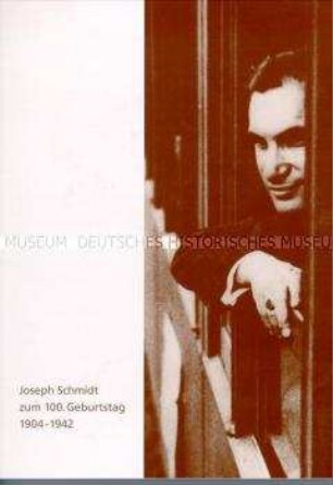 Schmuckblatt mit Sonderbriefmarken und Ersttags-Sonderstempel zum 100. Geburtstag von Joseph Schmidt