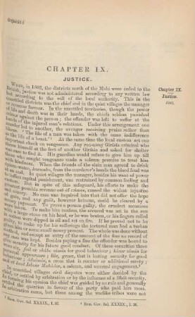 Chapter IX. Justice