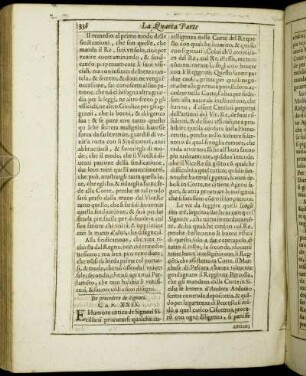 De procedere de Signori. Cap. XXIX.
