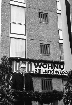 Freiburg; Landwasser: Ansprachen: Innenminister Krause