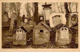Ansicht eines jüdischen Friedhofes