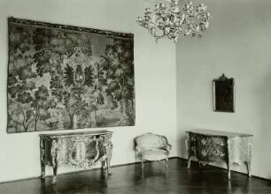 Schloss Pillnitz. Wasserpalais, Innenraum des Museums