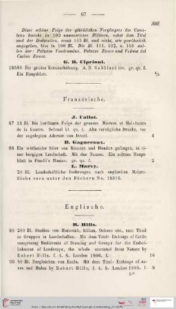 Englische (Nr. 89 - 91)