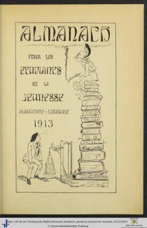 Almanach pour les étudiants et la jeunesse alsacienne-lorraine