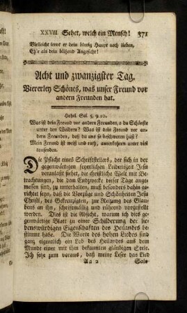 371-382, Was ist dein Freund vor andern Freunden ...