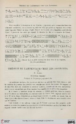 10: Théorie de l'arpentage chez les Assyriens