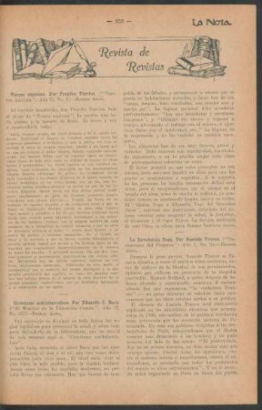 Revista de revistas