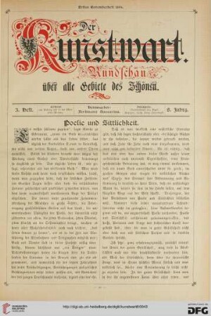 Poesie und Sittlichkeit