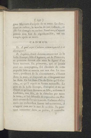 CADMUS.
