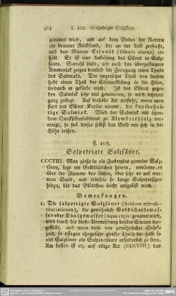 §. 108. Salpetrigte Salzsäure