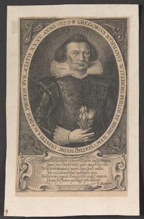 Porträt Gregor Nymman (1594-1638)