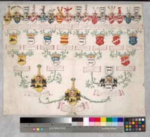 Proband: Asseburg, Ferdinandina Adolphina von der; Vater: Asseburg, Hermann Werner von der; Mutter: Lippe, Theresia von der: [Neuenheerse, Stift]