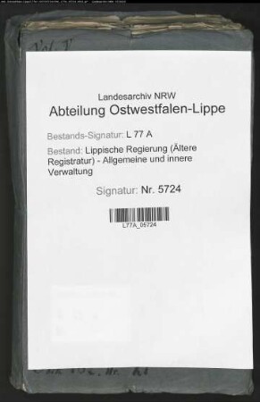Rechnungen der Steindruckerei im Strafwerkhaus, Bd. 5