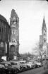 Berlin: Blick aus der Rankestraße auf Ruine Gedächtniskirche; vor Umbau