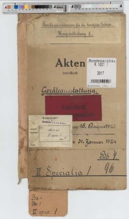 Geräteausstattung: Bd. 4