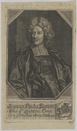 Bildnis des Joannes Paulus Bignon