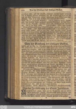 Von der Zerstöhrung der Stadt Jerusalem.
