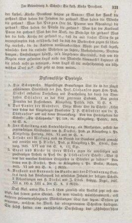 121-147 Systematische Theologie