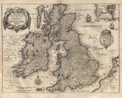 Magnae Britanniae et Hiberniae Tabulae.