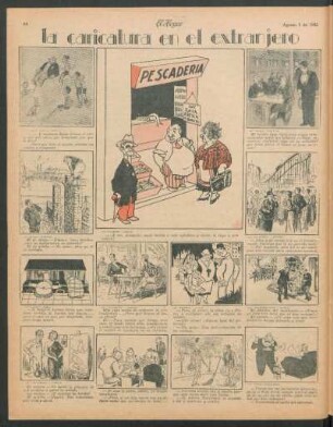 La caricatura en el extranjero