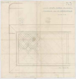 Fischer, Theodor; Jena; Universität - Nordflügel - Vorhalle im 2. OG (Detail)