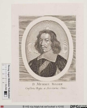 Bildnis Michael Le Tellier (I), seigneur de Chaville