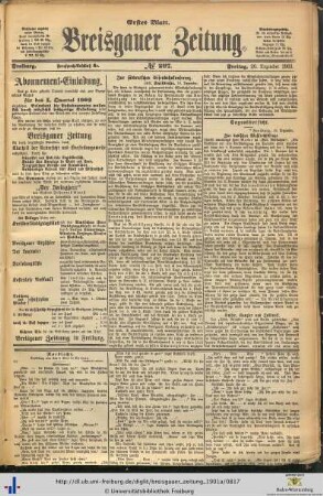 20.12.1901 (Erstes Blatt)