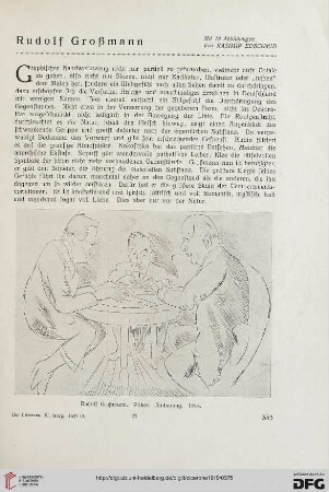 11.1919: Rudolf Großmann