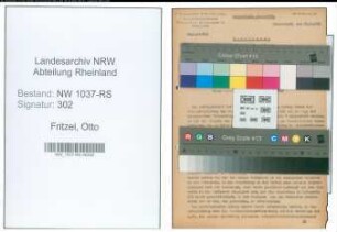 Entnazifizierung Otto Fritzel , geb. 08.06.1905 ()