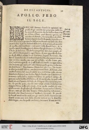 Apollo, Febo, Il Sole