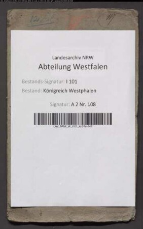 Aufhebung des Damenstifts Quernheim