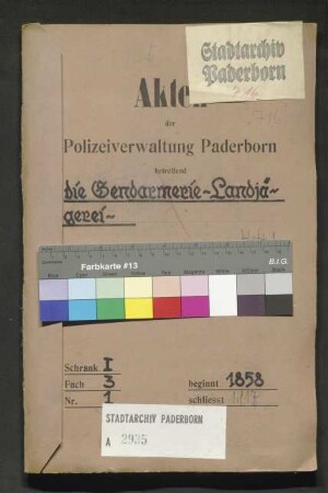 Gendarmerie-Landjägerei