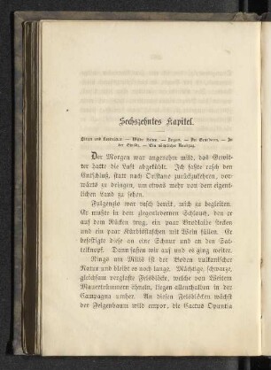 Sechszehntes Kapitel