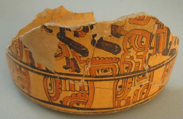 Fragment of a clay vessel