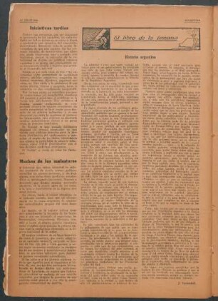 El libro de la semana : Historia argentina