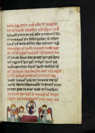 Randminiatur: Auferstehung Christi