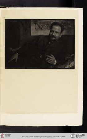 [Frank Eugene, XIV. Direktor F. Goetz, photogravure from the original negative]