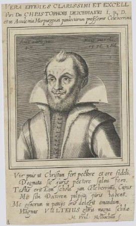 Bildnis des Christophorus Deichmannus