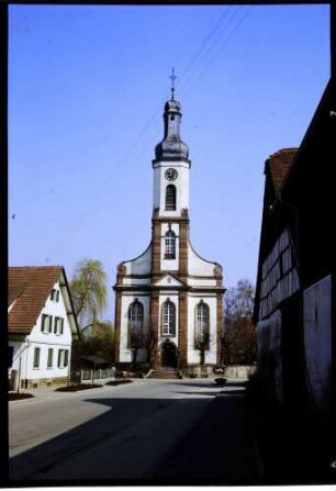 Meissenheim: Kirche, Frontalansicht