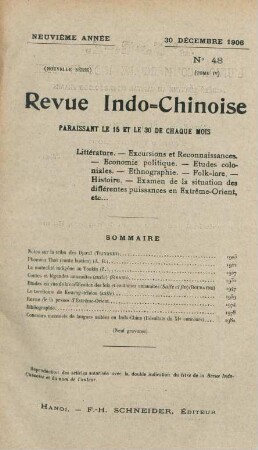 30 Décembre 1906. No. 48
