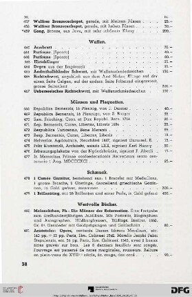 Waffen (Nr. 460-467)