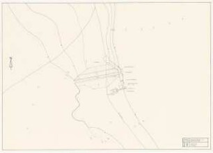 Trinkwasser-Talsperre mit Spitzenkraftwerk Schinkelwettbewerb 1963: Vorsperre: Lageplan 1:1000