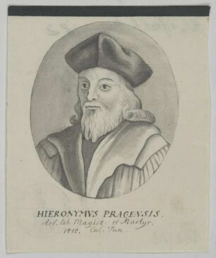 Bildnis des Hieronymvs Pragensis