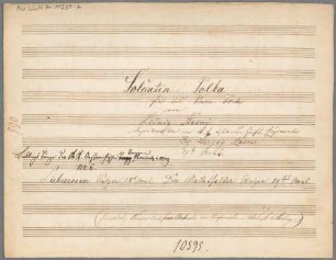 Soldaten-Polka, pf, E-Dur, op. 17 - BSB Mus.Schott.Ha 11289-2