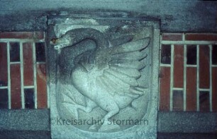 Stormarnhaus: Innenhof: Stormarnwappen