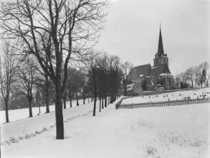 Kirche : Schleiz. Bergkirche. Winteraufnahme